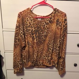 Cheetah print long sleeve